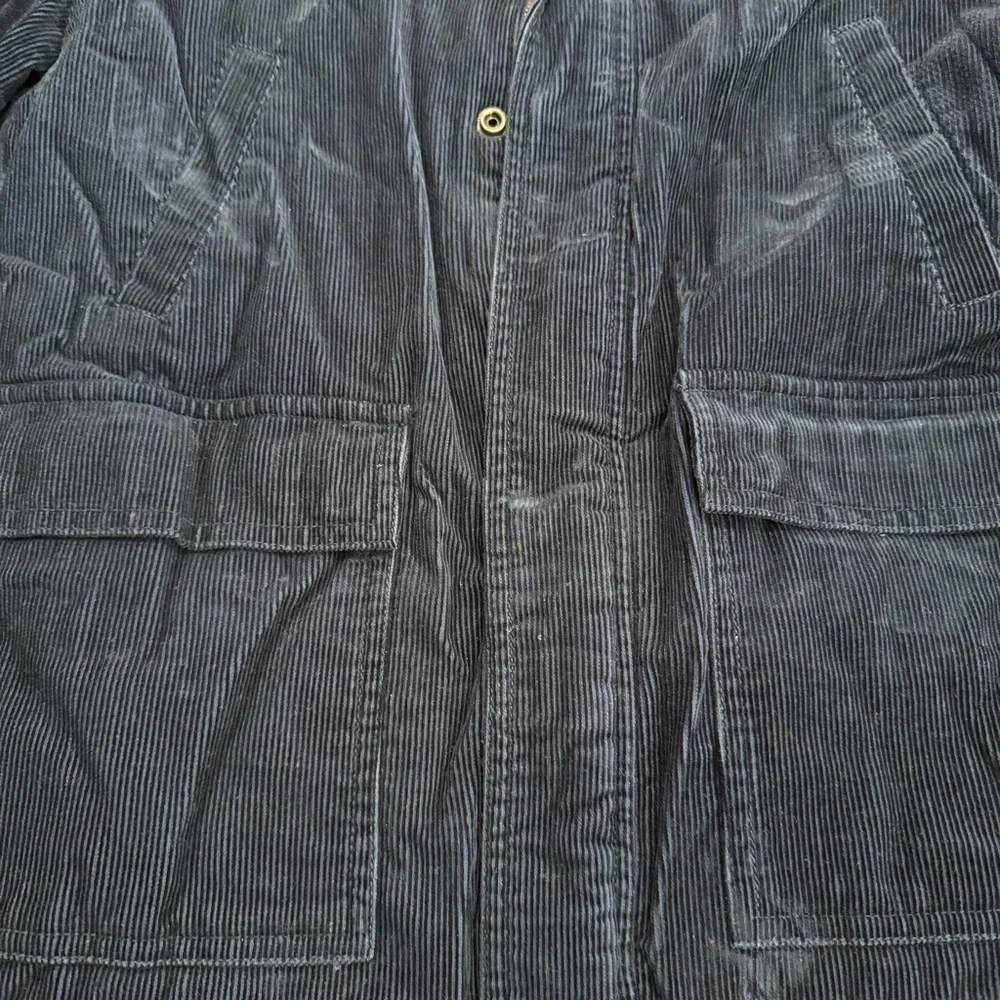 The Children’s Place Corduroy Barn Chore Coat Navy Blue Medium Fall Winter